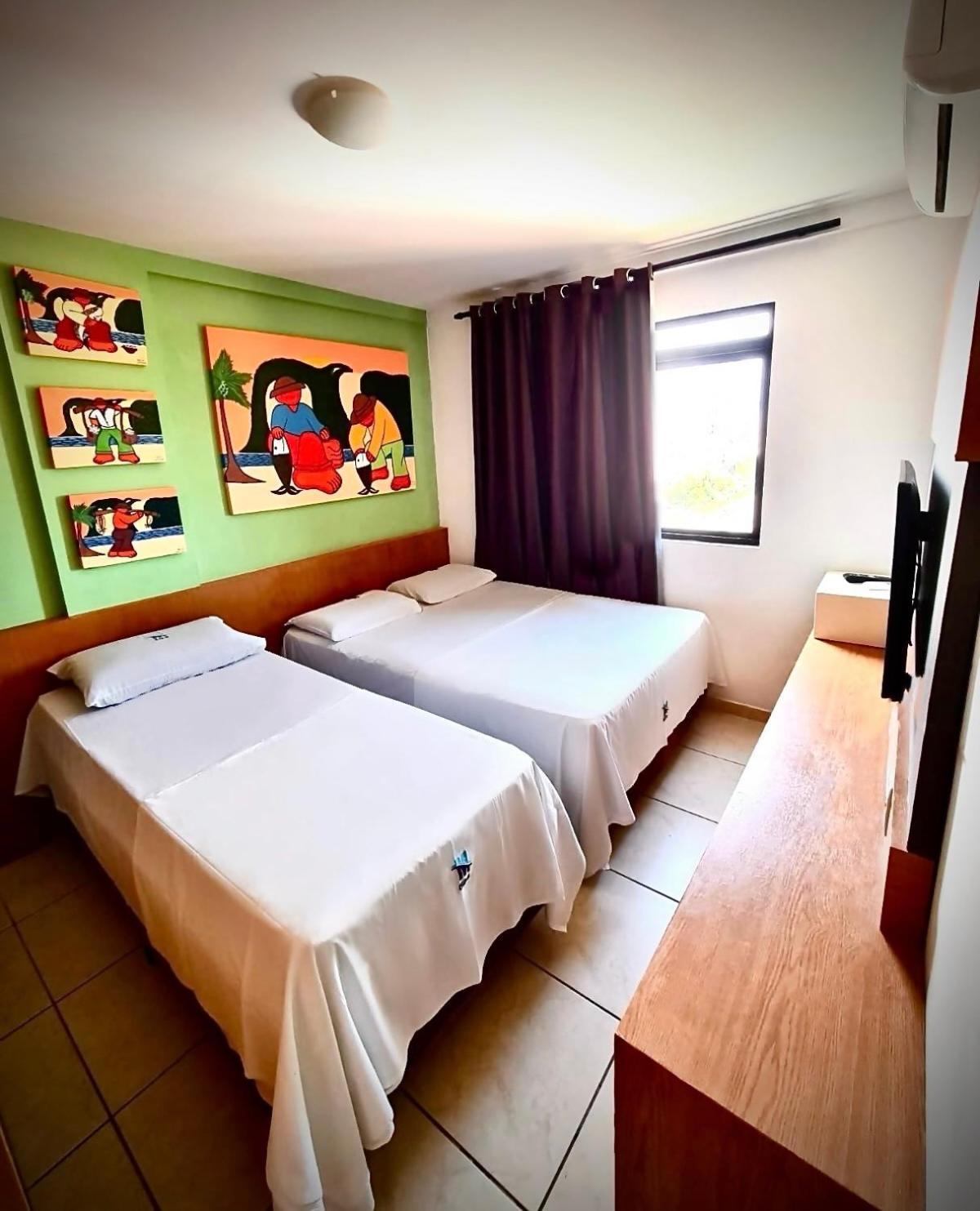 Ferienwohnung Aconchegantes Flats, 1 E 2 Qtos, Em Ponta Negra Natal Exterior foto